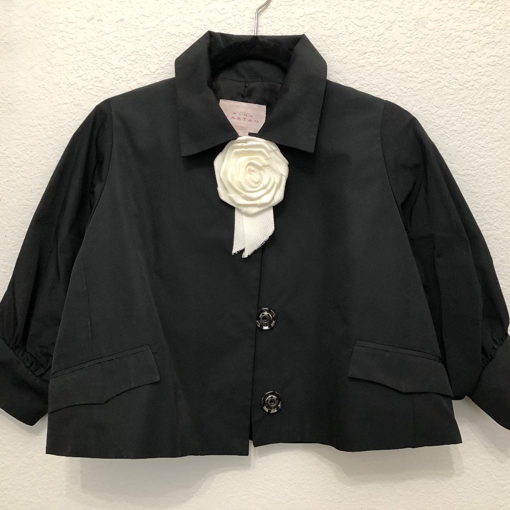 Pink Tartan Cropped Jacket